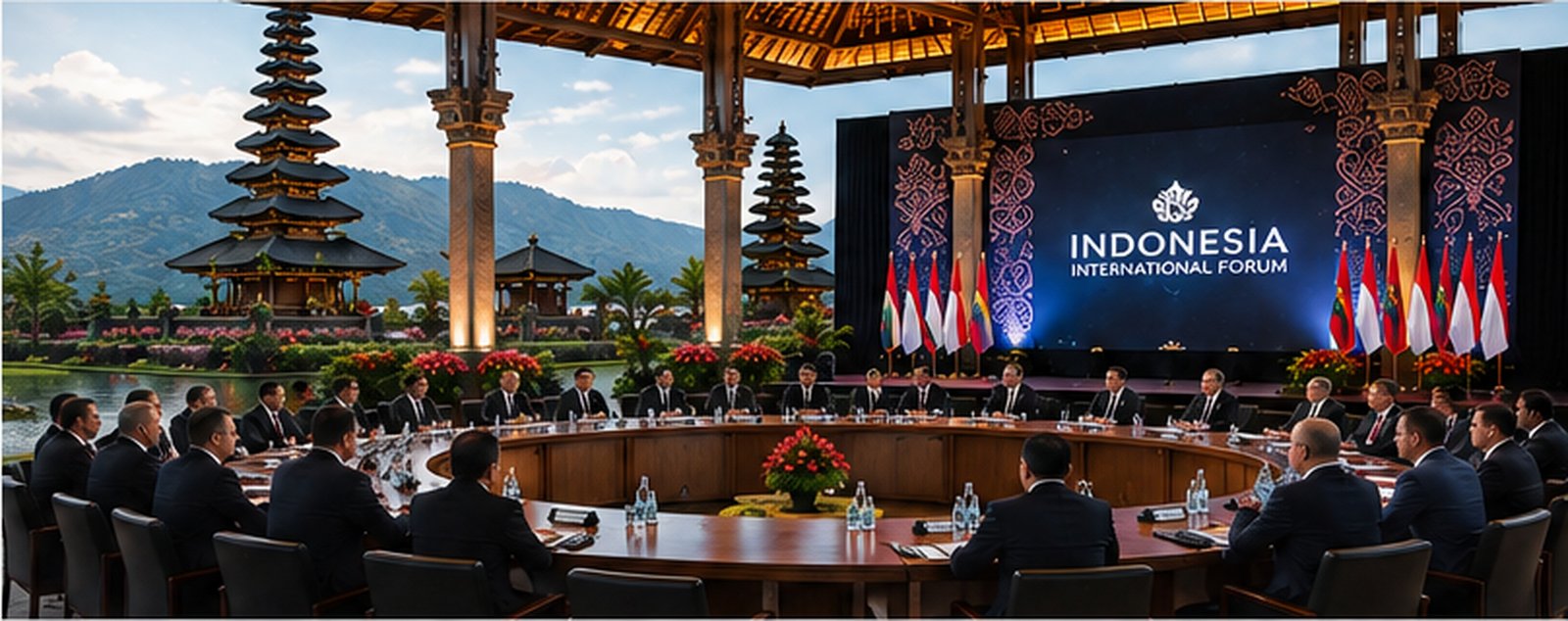Government delegation event in Bali