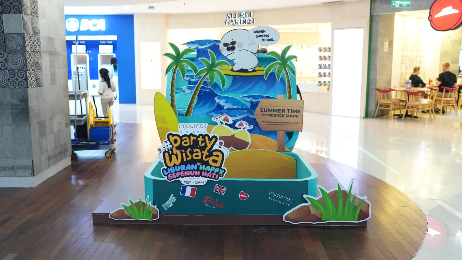 Summer School Holiday at Bali Airport
